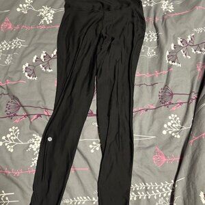 Lululemon Fleece Lined base Pace leggings size 10